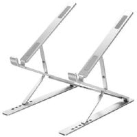 Support pour ordinateur portable, support pour ordinateur portable pour bureau, support d'ordinateur ergonomique à 7 niveaux d'angles ajustables, support portable en ABS pour ordinateur portable,Argen (1/4)