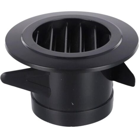Grille de ventilation avec panneau amovible conçu pour une utilisation au mur ou au plafond, fabriqué en plastique ABS (75 mm) (1/4)