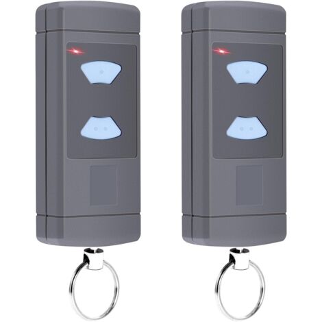 2 émetteurs de porte de garage portables 868,3 MHz HSE2-868, HSM4-868, HS4-868, télécommande sans fil à 2 boutons pour porte roulante (1/5)