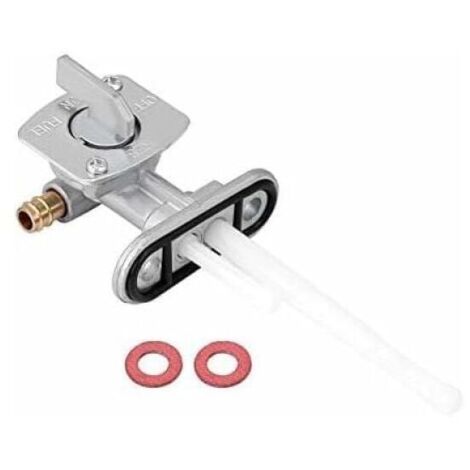 Robinet essence moto Moto Universel Robinet de Carburant Essence, Valve de Commutateur de Réservoir D'essence pour Yamaha PW80 PY80 PeeWee 80 TTR125 2000-2005 LO-Ron
