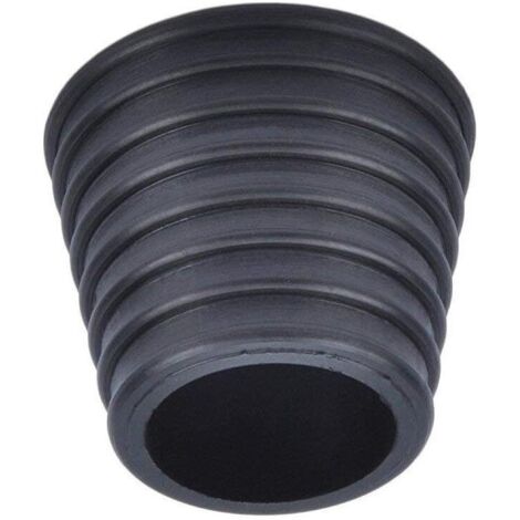 Cale conique pour parasol de 38 mm de diamètre, compatible avec les ouvertures de table et les supports de parasol (noir). (1/5)
