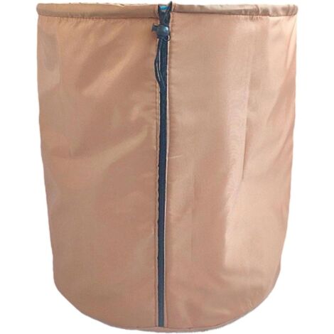 Housse de protection contre le gel d'hiver, sac de protection pour pot de fleurs, housse de protection contre le gel, housse de protection contre le gel d'hiver (marron, 65x70cm) (1/5)