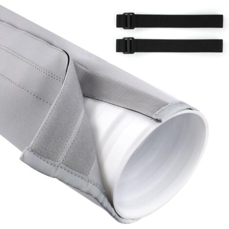 Manchon d'aération pour tuyau de climatisation portable, s'adapte aux tuyaux d'échappement de 5 pouces et 5,9 pouces de diamètre, facile à installer (1/5)