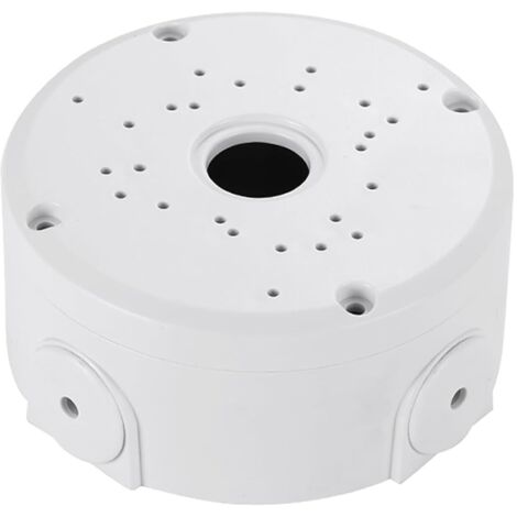 Boîte de gestion de câbles universelle en plastique pour caméra, adaptée aux boîtiers de caméra et aux boîtes de jonction de câbles murales (1 pièce) (1/5)