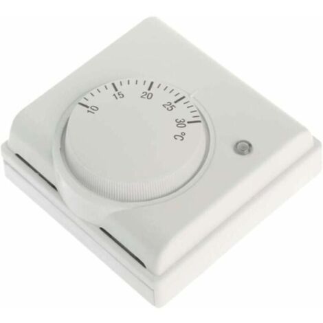 Thermostat d'ambiance 220 V - Thermostat mécanique - Convient pour la climatisation et le chauffage au sol - Thermostat mécanique GYK-7B