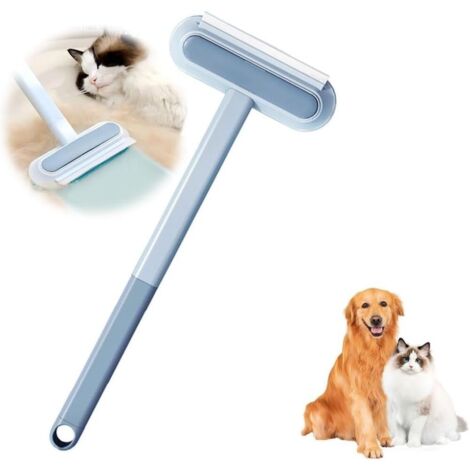 Brosse multifonction 4 en 1 pour épilation des poils d'animaux domestiques - Brosse de nettoyage réutilisable pour chien et chat (1/5)