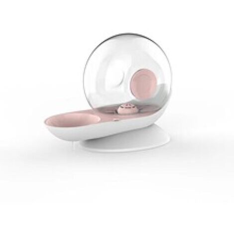 Distributeur d'eau Automatique pour Chien Chat, en Forme d'escargot, Abreuvoir à gravité pour Animaux domestiques, Fontaine Transparente Distributeur de Bol d'eau pour Chien Chats, 2.8 L (1/5)