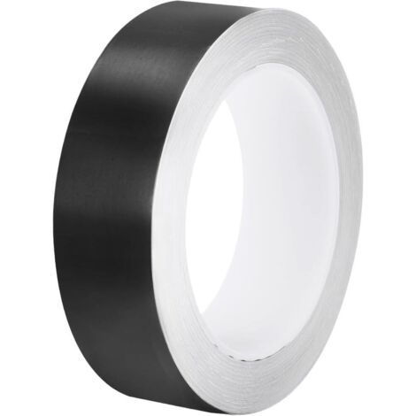 Ruban adhésif métallisé de 3 cm x 25 m pour carrelage, idéal pour murs, placards, salles de bain, sols, carrelages, voitures et décorations d'art, noir (1/5)