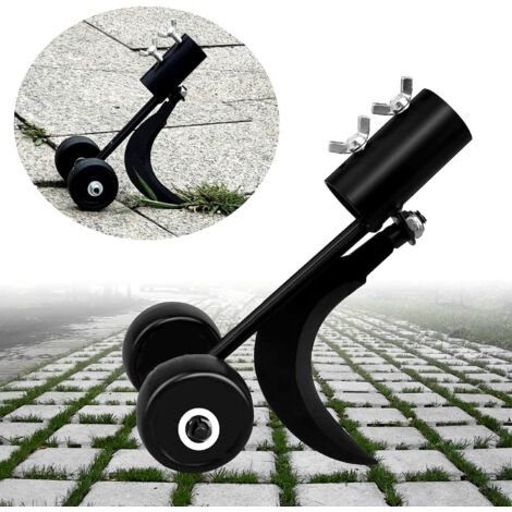 Outils de désherbage de Fissures avec Roues, Désherbeurs manuels, Outils de désherbage Debout pour Le Jardin, Le Patio, la pelouse, Les trottoirs (1/5)