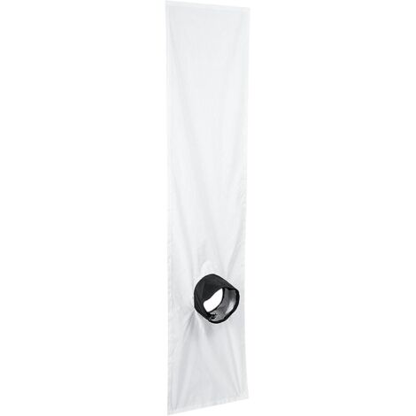 Kit d'étanchéité pour fenêtre de climatiseur à double ouverture de 2 m, Tissu d'étanchéité pour grille d'aération de climatiseur, Déflecteur de flux (1/5)