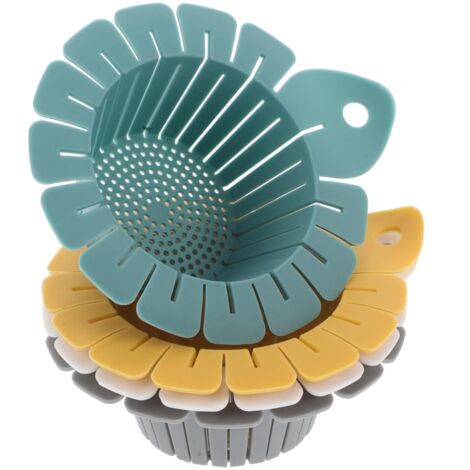 4pièces Filtre à Déchets Évier Maille Panier De Vidange Pour Cuisine Bouchon De Déchets Évier Filtre Pour Alimentaires Et Légumes (1/5)