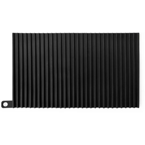 Planche à Laver Antidérapante Souple Washboard Compact Pour Linge Pour Voyage Et Usage Domestique Nettoyage -vêtements Et Chaussettes, noir (1/5)