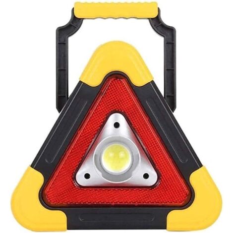Projecteur LED, Lampe de travail, Projecteur rechargeable, Projecteur d'extérieur pour camping avec port USB, Étanche, pour la réparation automobile (1/5)