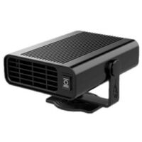 Chauffage de voiture 2 en 1 24V 150W Dégivreur rapide de voiture portable Dégivreur de pare-brise de voiture rotatif à 360 degrés avec prise allume-cigare (Noir)