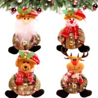 Décorations pour sapin de Noël, Ensemble de 4 décorations de Noël pour sapin de Noël