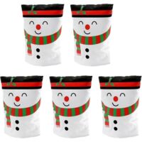 5 pièces Couvercles de robinet pour l'hiver, capuchon de robinet extérieur - Couvercles de robinet réutilisables pour housse de protection de robinet d'hiver - Couvercle d'isolation de robinet