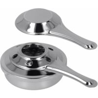 Mini Brûleur à Fondue Portable Acier Inoxydable - Chauffe-fondue Avec Poignée Anti-brûlure