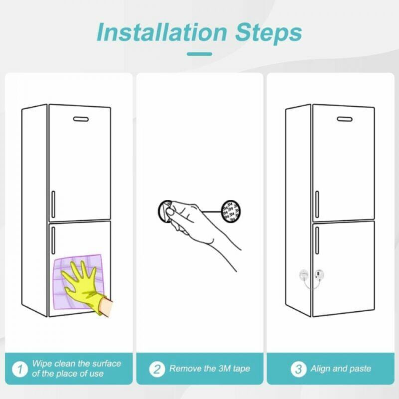 Serratura Per Porta Frigorifero Per Sicurezza Dei Bambini, Con