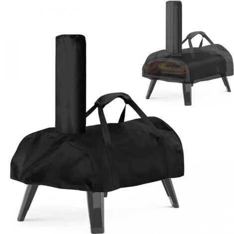 Eawfgtuw Copertura per forno per pizza, 54 x 45 x 39 cm, copertura per forno da esterno serie OO100 OO101, protezione impermeabile con coulisse regolabile