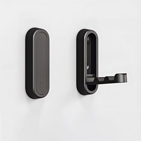 Quattro ganci resistenti, ganci appendiabiti pieghevoli, ganci portasciugamani da bagno, per appendere vestiti, asciugamani e chiavi (con viti). | Leroy Merlin