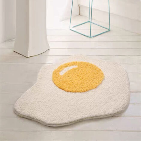 Tappeto Da Bagno A Forma Di L Antiscivolo | 150x80x45 Cm, Nero, Assorbente E Morbido Per Doccia Angolare E WC