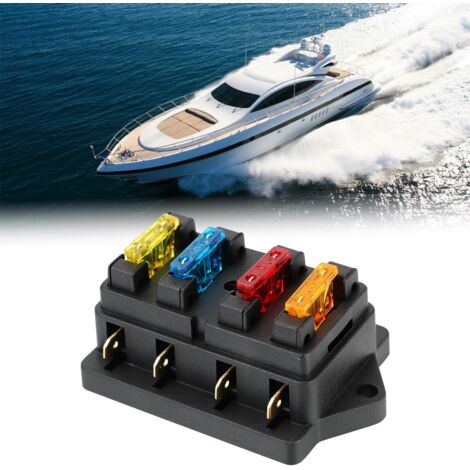 ZOOKOTO Portafusibili ANL 100A Per Autoradio Con Display LED Tensione - Ingresso/Uscita 0/2/4 Gauge - 2