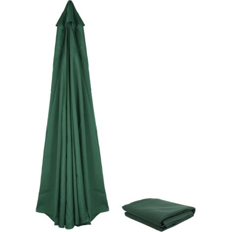 Tenda Di Ricambio Per Ombrellone Da Giardino ABCCANOPY, Da 2,7 M, 8 Stecche, Tessuto Poliestere 500 Denari (Turchese)