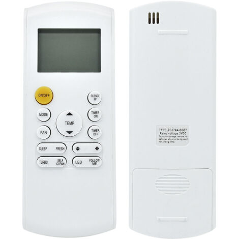Control remoto de repuesto para aire acondicionado con retroiluminación LED para RG57B1, BGE, RG57B2, BGE, RG57B, BGE, RG57, BGE, RG57A, BGE, RG57A6 (1/4)