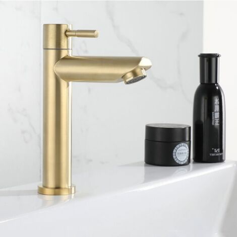 Lavabo Premium Gold, Acero Inoxidable, Protección Morbilidad, A Prueba de Salpicaduras, Fácil Instalación: Comodidad y elegancia para (1/3)