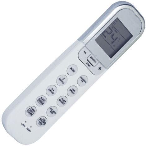 Telecomando RG36F4/BGEFS Compatibile Con Midea, Ariston, Comfee, Confortstar – Sostituisce RG36F2/BGEF, Plug-and-play