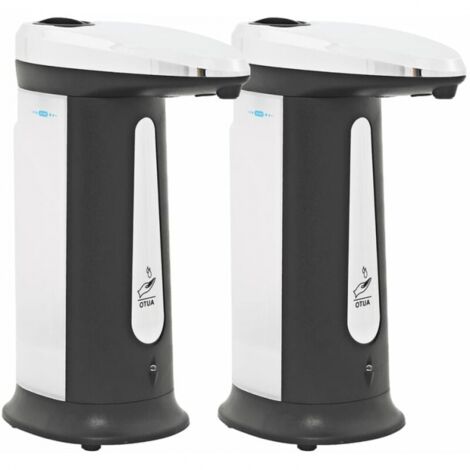 Dispensador de jabón automático de 2 piezas con sensor infrarrojo y sensor de pitido. (1/4)