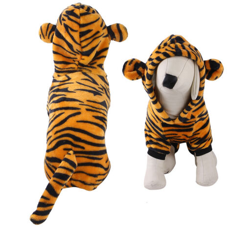Disfraz de Halloween para mascotas, ropa cálida y gruesa para perros para otoño e invierno (2XL)