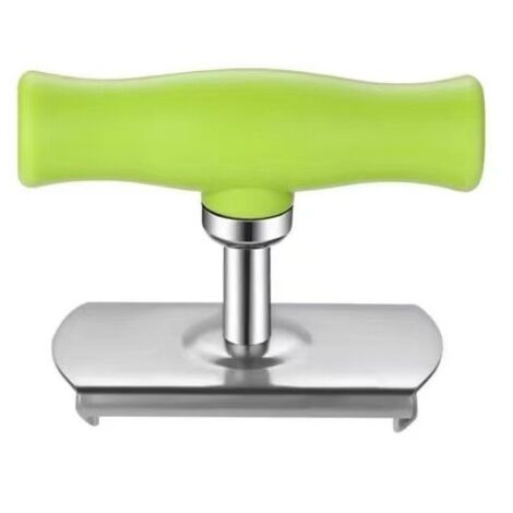 Abrelatas manual de 1 a 4 pulgadas, multifunción, ajustable, profesional, antideslizante, apto para cocina, hogar, bar, color verde (1/4)
