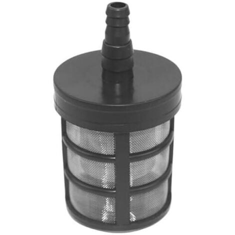 (4,6 × 4,6 × 6,3 cm) Filtro de sedimentos para jardín, filtro para manguera de succión de agua, filtro para bomba de agua, filtro para manguera autocebante, filtro para succión de bomba de agua