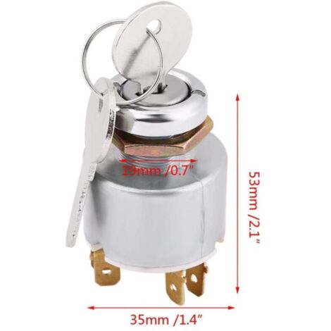 Tbest Ignition Lock,Interruptor De Encendido Con Llave 69057 63110 69057 12340 69057 35030 Cilindro De Bloqueo De Encendido Y Llaves De Interruptor