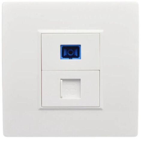 Aplicable a la interfaz de fibra óptica SC, toma de pared y panel de toma de red RJ45 (1/5)