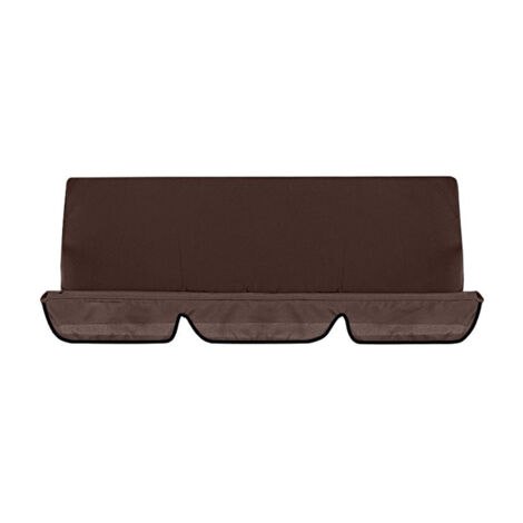Funda de repuesto para columpio de jardín, resistente a los rayos UV, impermeable, a prueba de polvo, marrón, 150 cm