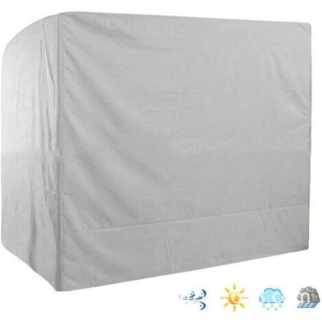 Funda Protectora 210D Para Casa De Juegos – Impermeable, UV Y Viento, Cordón Ajustable Y Cremallera – Tallas 110×120×140 Y 145×145×160 Cm