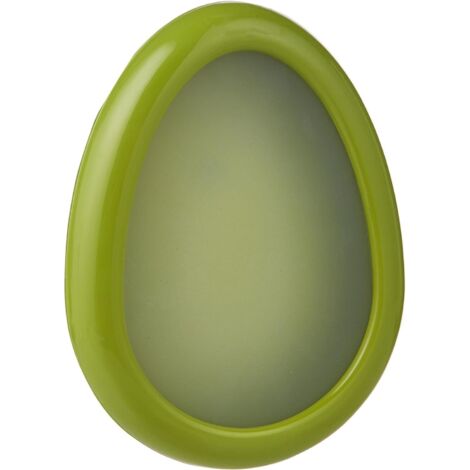 Recipientes de silicona reutilizables para almacenar frutas y verduras, juego de 4, con tapa, para guardar limones, tomates y verduras (verde, juego de 4) (1/4)