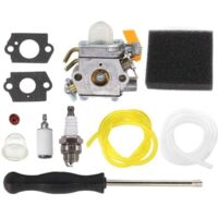 Destornillador para carburador de cortacésped con filtro de aire para desbrozadoras Ryobi Homelite C1U-H60 de 25 cc, 26 cc y 30 cc RY28100