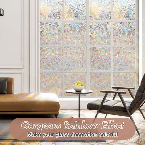 Produktbild von CottonColors Fensterfolie, Sichtschutz, Buntglas, Fenster, Statische