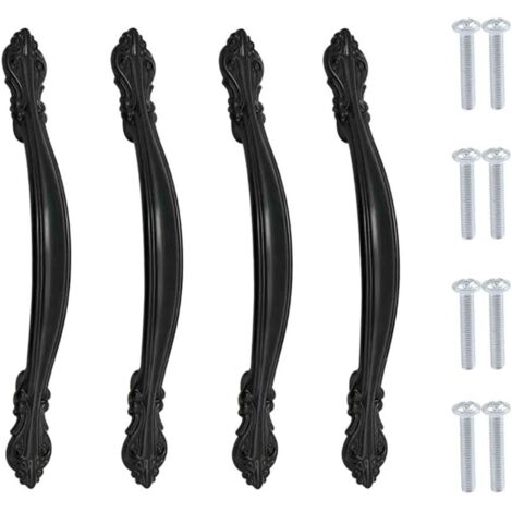 MroMax 2 maniglie per bagagli, 13 x 1,4 cm (lunghezza x larghezza), in plastica, di ricambio, 130 mm x 14 mm, per bagagli, valigie, scatole, colore nero