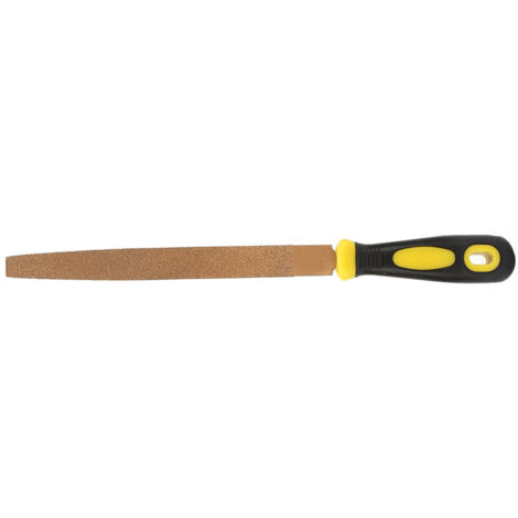 Lime diamantate per brasatura da 6'' a 12'', raspa piatta per affilatura di carburo, rettifica, intaglio, utensili manuali (8) (1/5)