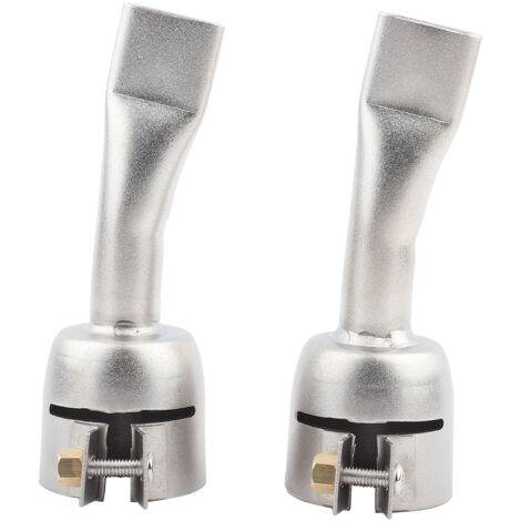 2 pezzi ugello per saldatura in acciaio inossidabile per pistola ad aria calda per fogli di plastica in PVC accessori per saldatura (1/5)
