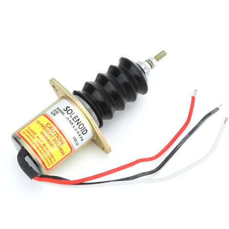 Kit di sostituzione dell'elettrovalvola di arresto del motore diesel da 12 V AM124379 (1/5)
