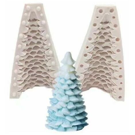 Class Fit – Stampo per candele in silicone silenzioso 3D, sapone, argilla, gesso