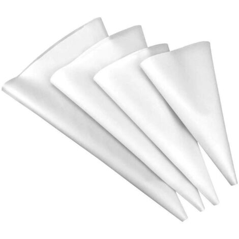 sac à poche in silicone riutilizzabili, formato extra large/large/medium/small, professionali per glassa e decorazione di torte. (1/5)