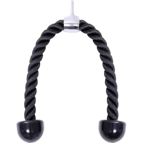 Corda per tricipiti con cavo per trazioni, attrezzo per trazioni, accessorio per allenamento con corda per tricipiti, attrezzatura per bodybuilding, attrezzi per il fitness, accessori per palestra e c (1/5)