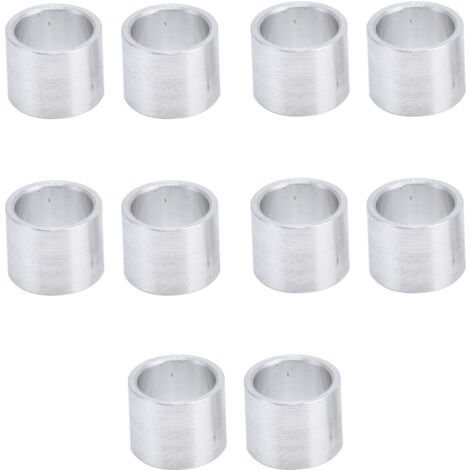 Entretoise En Aluminium, Entretoise En Métal Entretoise Ronde En Aluminium Douille D'espacement Non Filetée Entretoise Externe Non Filetée Unie 10 mm (1/5)
