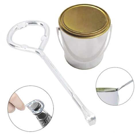 Descapsulador para agua de pintura, descapsulador para bidón de pintura en acier allié, 2 piezas, descapsulador para bidón de pintura de 5 L, adaptado a los botes de pintura, adaptado a los desencapsu (1/5)